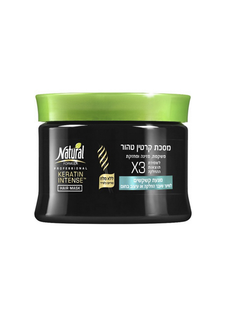 Natural Formula интенсивная маска для волос с кератином против перхоти Keratin Intense 350 мл #7290108355185
