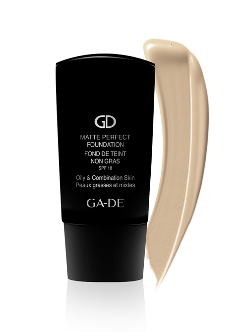 GA-DE тональный крем   MATTE PERFECT FOUNDATION SPF 18 