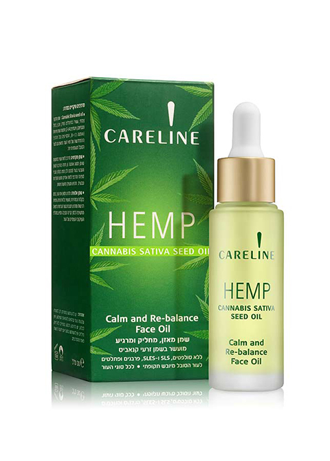 Careline HEMP масло для лица из семян конопли, 30 мл #7290104964824