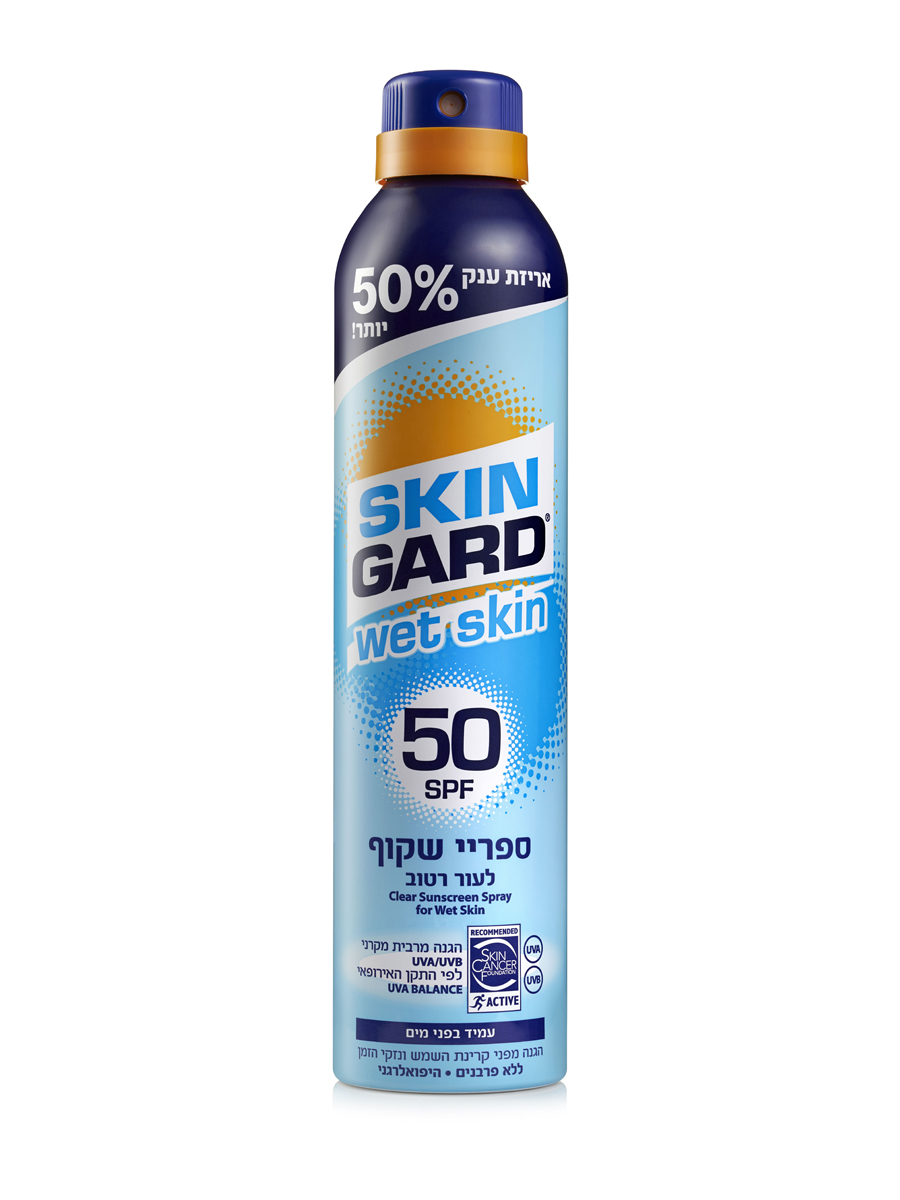 SKIN GARD SPF- 50 Солнцезащитный водостойкий спрей для тела  #4718