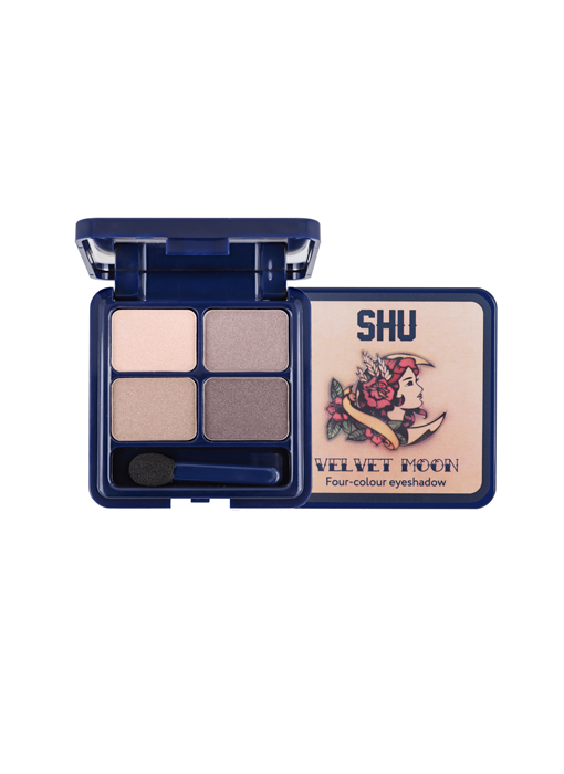 SHU VELVET MOON четырехцветные тени для век