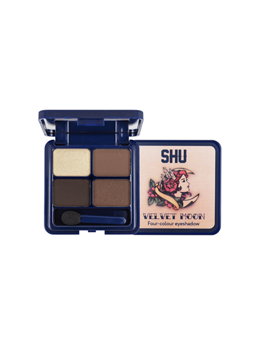 SHU VELVET MOON четырехцветные тени для век