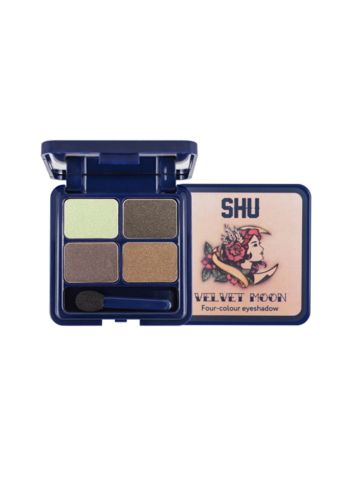 SHU VELVET MOON четырехцветные тени для век