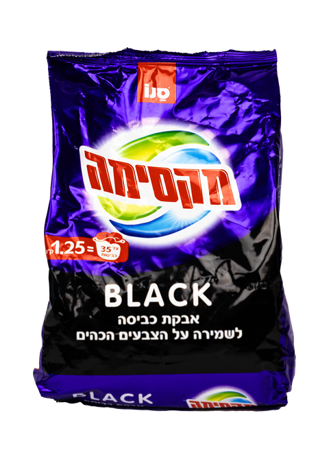 Sano Maxima стиральный порошок для темного и черного белья Black 1.25кг #7290005426735