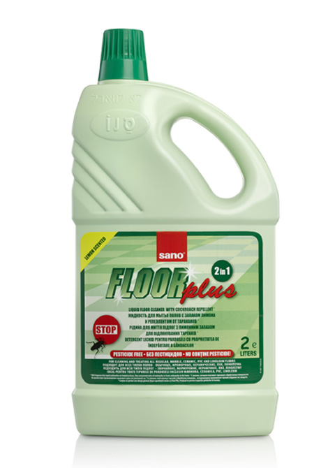 Моющее средство для пола отпугивающее насекомых без пестицидов Sano Floor #7290005423635