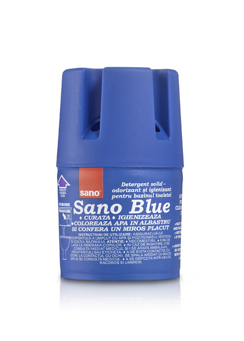 Sano Blue моющее средство для унитаза помещаемое в сливном бачке #7290000287607