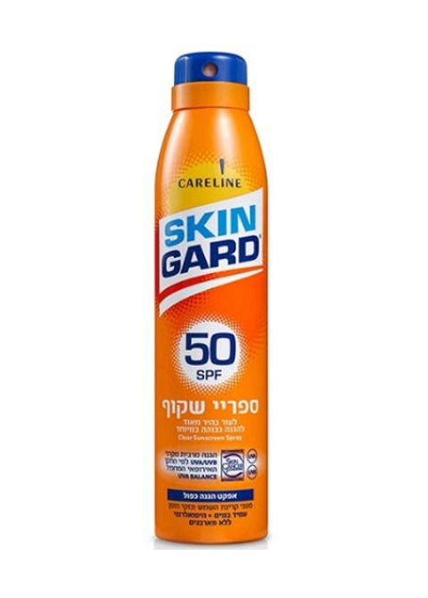 Skingard cолнцезащитный прозрачный спрей для тела SPF-50 #7290011116279