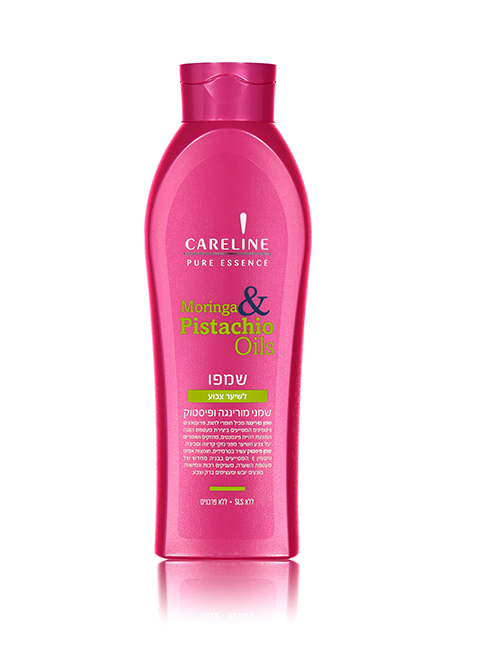 Careline Pure Essence шампунь для окрашенных волос с маслом моринги и фисташки, 600 мл #5642