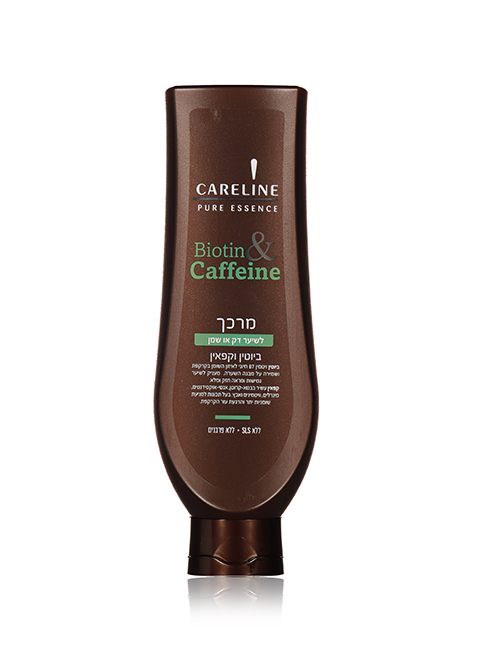 Careline Pure Essence кондиционер для тонких и жирных волос с биотином и кофеином, 600 мл #5680