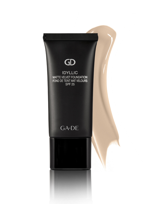 GA-DE IDYLLIC MATTE VELVET FOUNDATION SPF 25 тональный крем с матовым финишем 