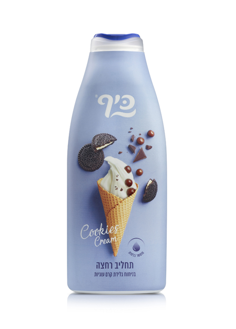 Keff Увлажняющий крем-гель для душа Мороженое с ароматом печенья с кремом  Cookie Cream (700ml) #6021
