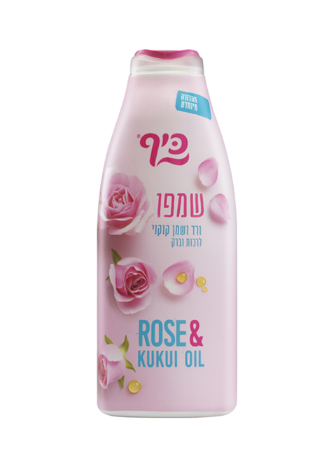 KEFF Rose&Kukui Oil Shampoo шампунь с экстрактом розы и маслом ореха кукуи  #7004