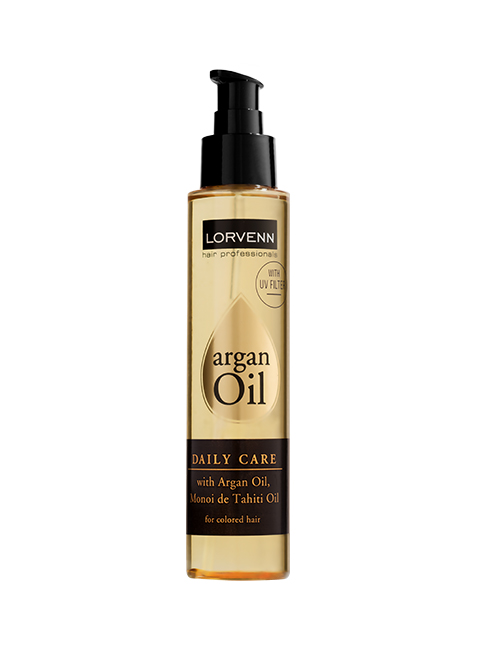 LORVENN Argan Oil daily care, Деликатное масло для ежедневного ухода за волосами, 125 мл