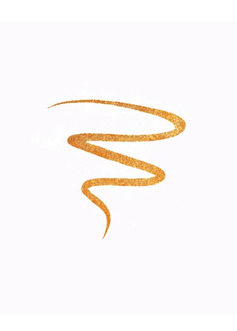 №118 сияющий золотой