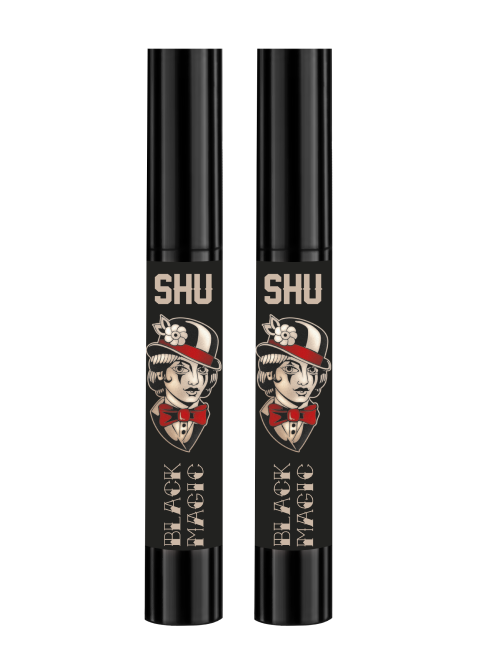 SHU Набор "Тушь в подарок" BLACK MAGIC Тушь для ресниц объем и разделение (2 шт.) #2392